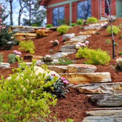 Retaining Walls and Stairs