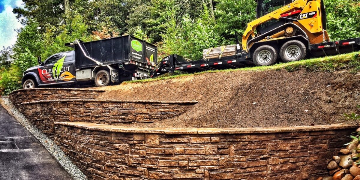 Retaining Walls & Stairs